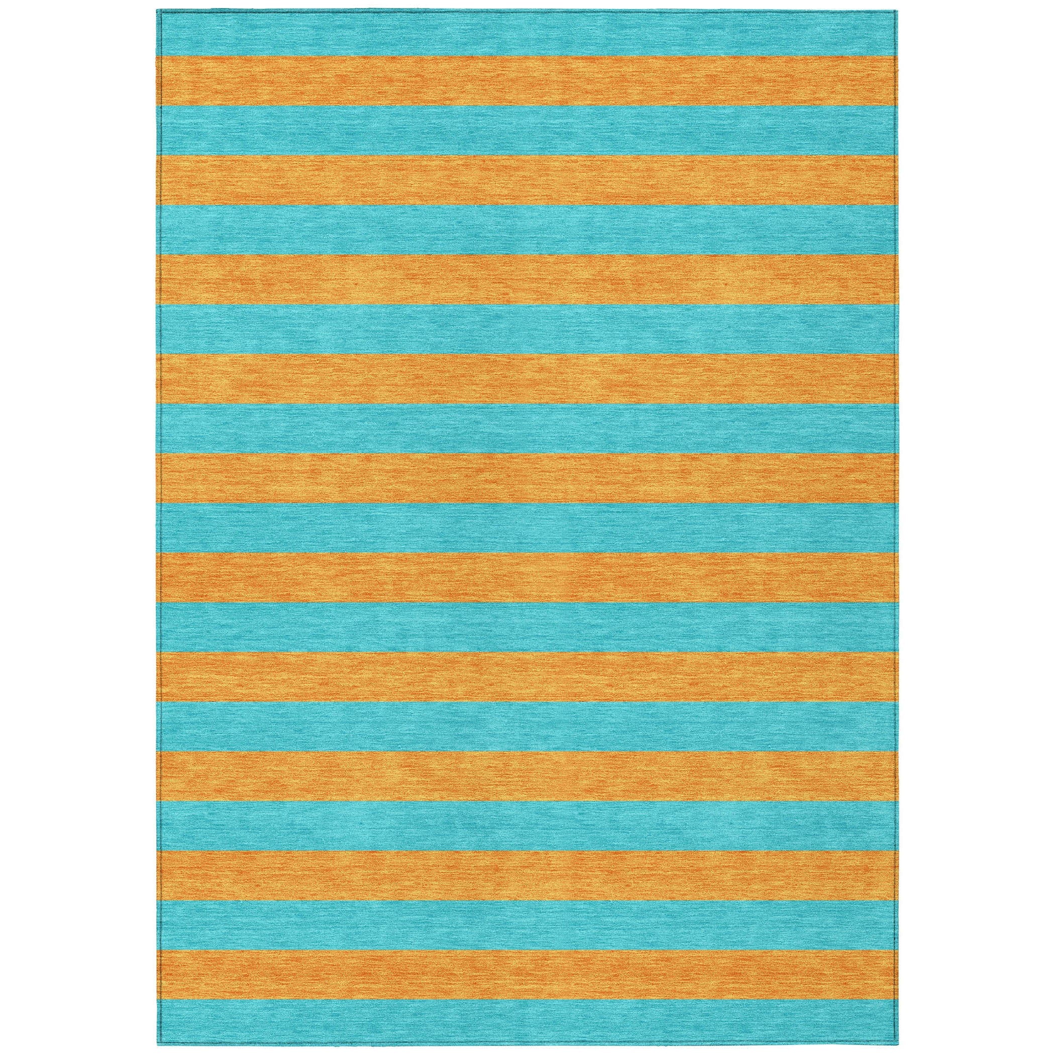 Addison Rugs Fluid Mirage Teal Washable Indoor-Outdoor Rug