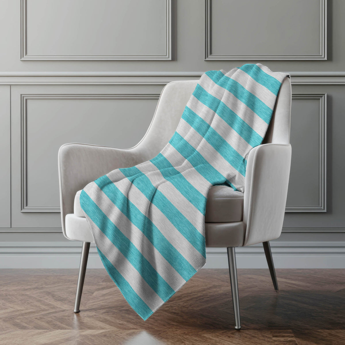 Addison Rugs Fluid Mirage Turquoise Washable Indoor-Outdoor Rug