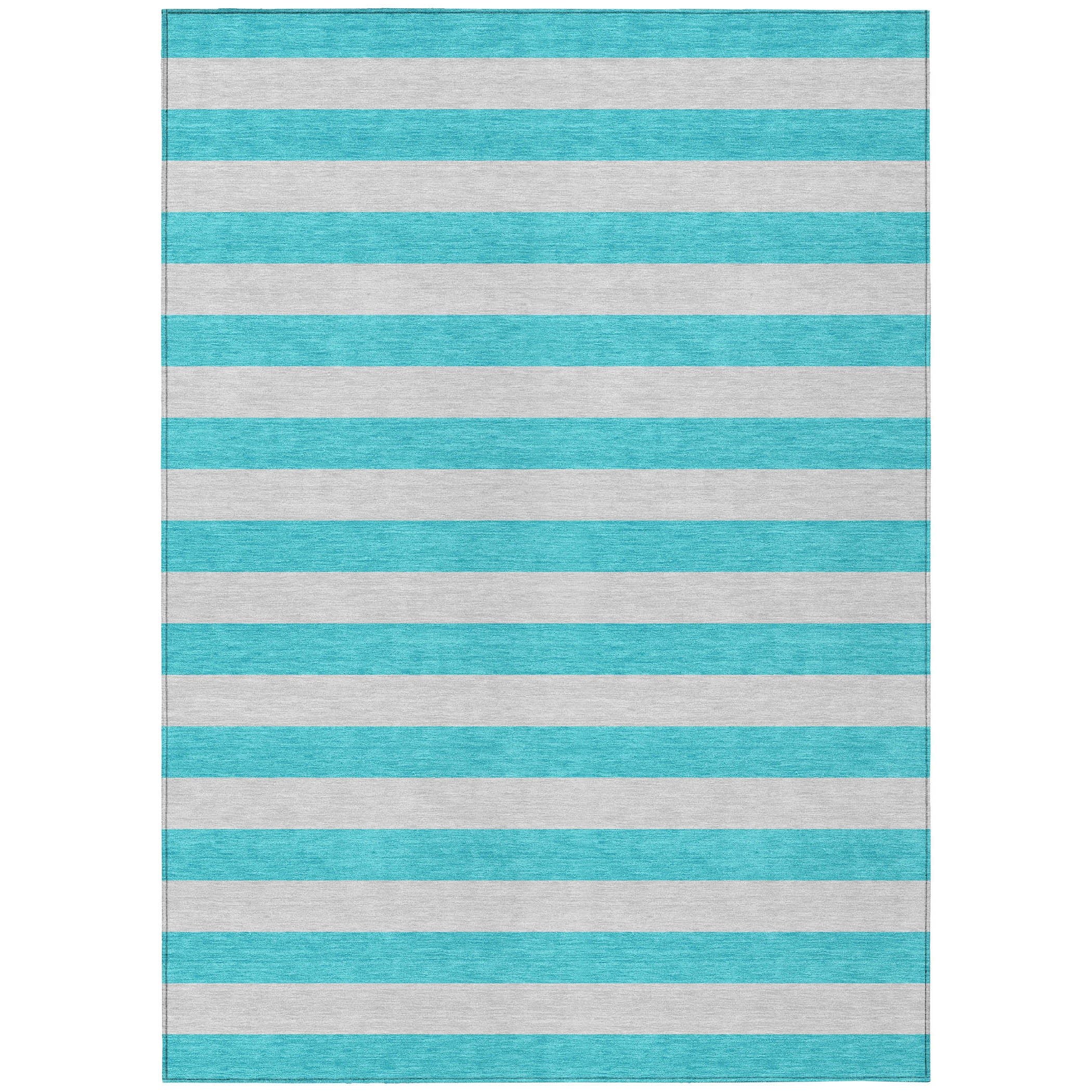 Addison Rugs Fluid Mirage Turquoise Washable Indoor-Outdoor Rug
