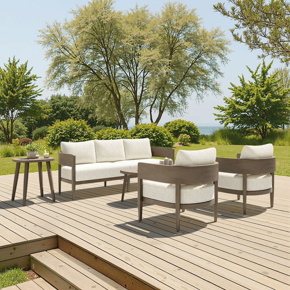 Zuo Modern Foret Aluminum Outdoor Coffee Table