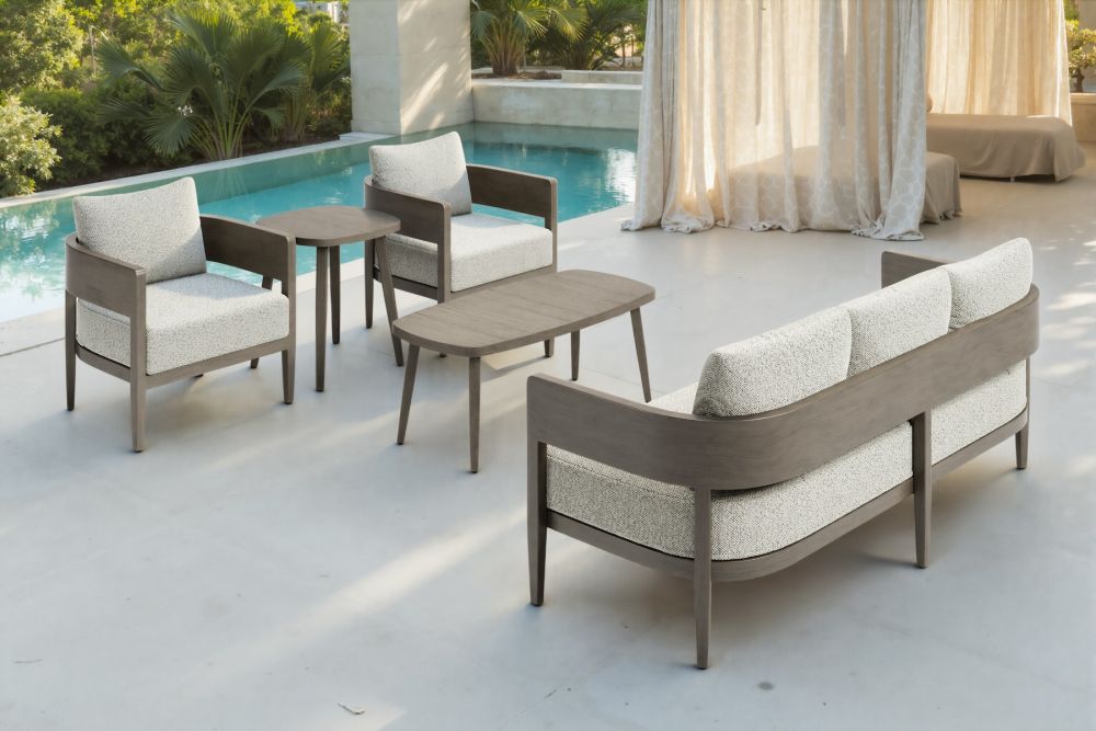 Zuo Modern Foret Olefin Fabric Outdoor Armchair