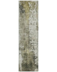 LOOMLAN Rugs Fyerra Gray Washable Indoor-Outdoor Rug