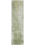 LOOMLAN Rugs Fyerra Green Washable Indoor-Outdoor Rug