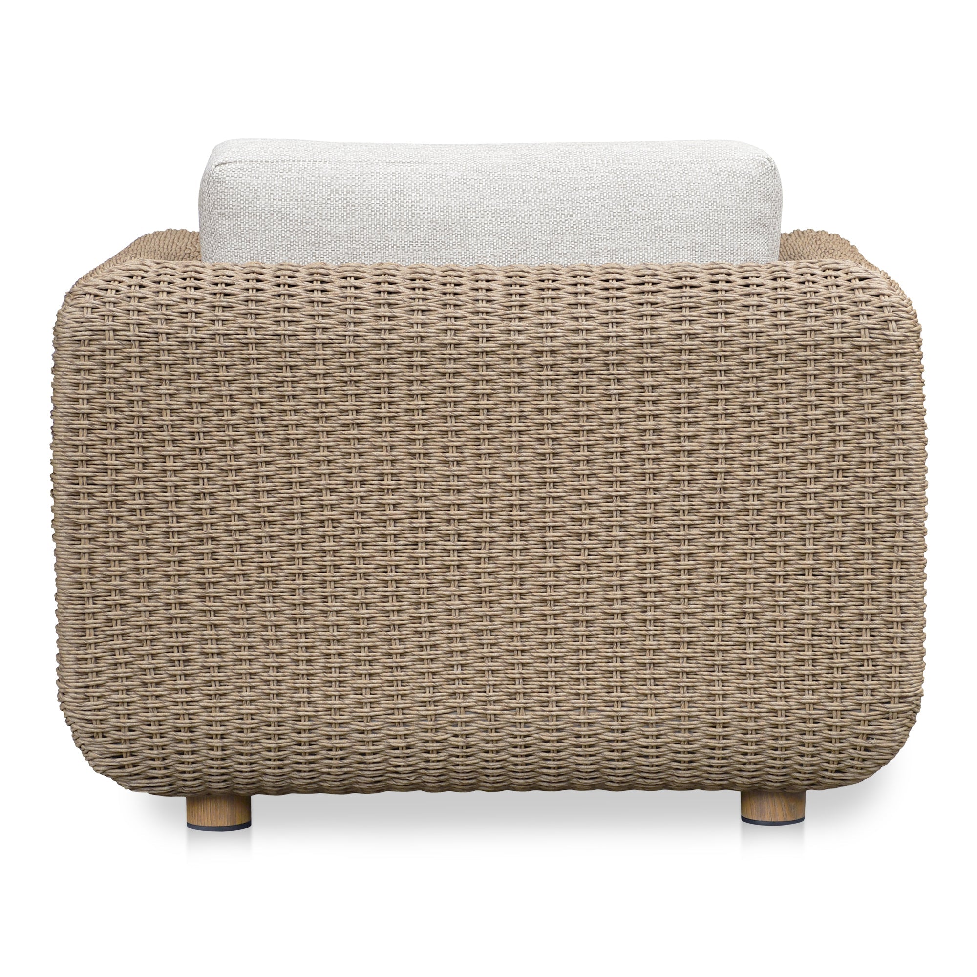 Soma Wicker Aluminum Outdoor Accent Chair