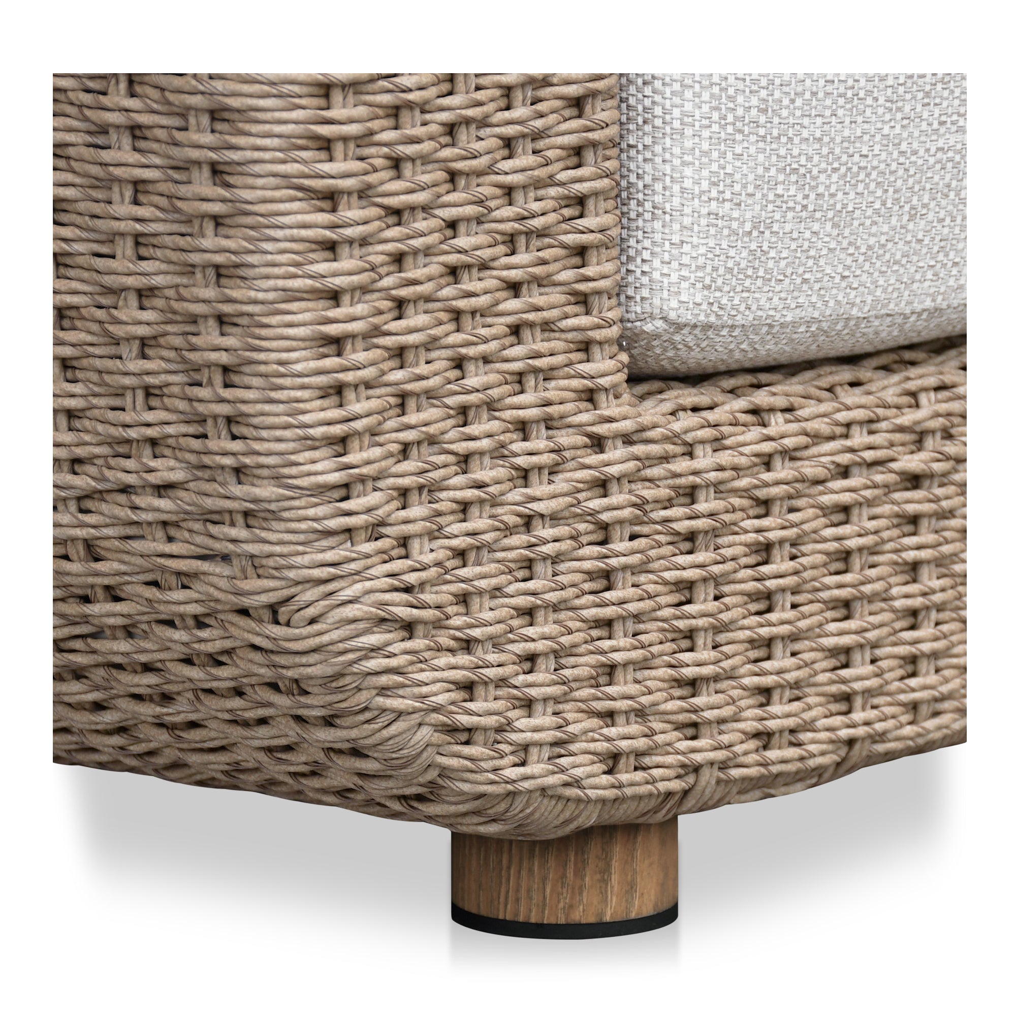 Soma Wicker Aluminum Outdoor Accent Chair