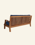 Grande Teak Deep Outdoor Couch Sunbrella Cushion - Fade Resistant - view 15