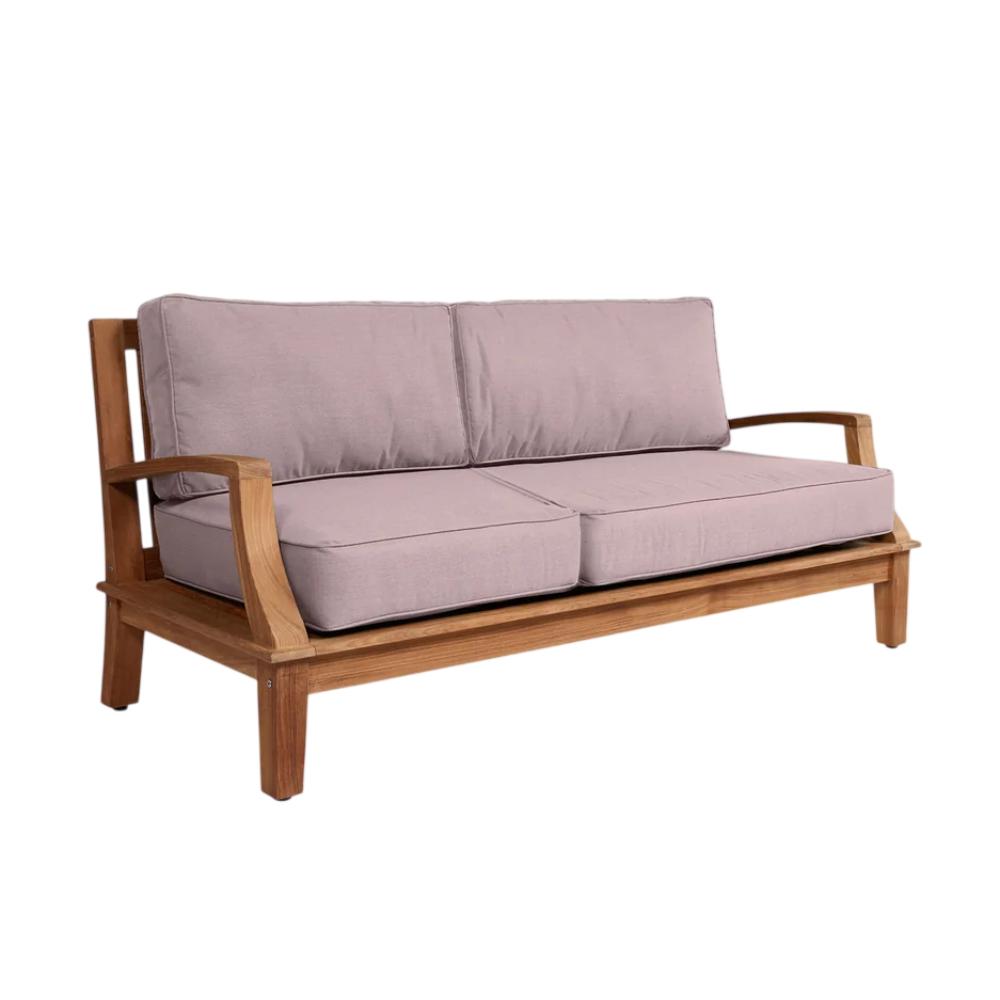 Grande Teak Deep Outdoor Couch Sunbrella Cushion - Fade Resistant - view 21