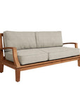 Grande Teak Deep Outdoor Couch Sunbrella Cushion - Fade Resistant - view 31