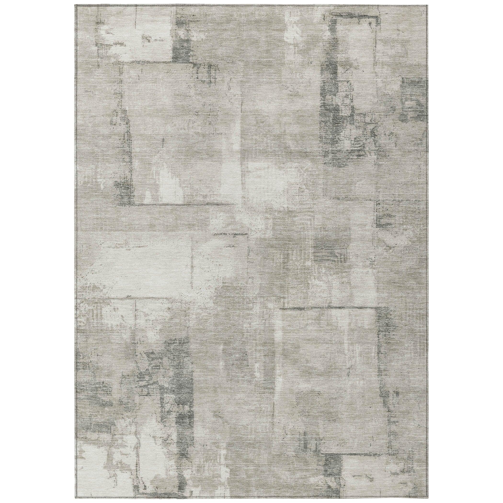 Addison Rugs Galanor Brown Washable Indoor-Outdoor Rug