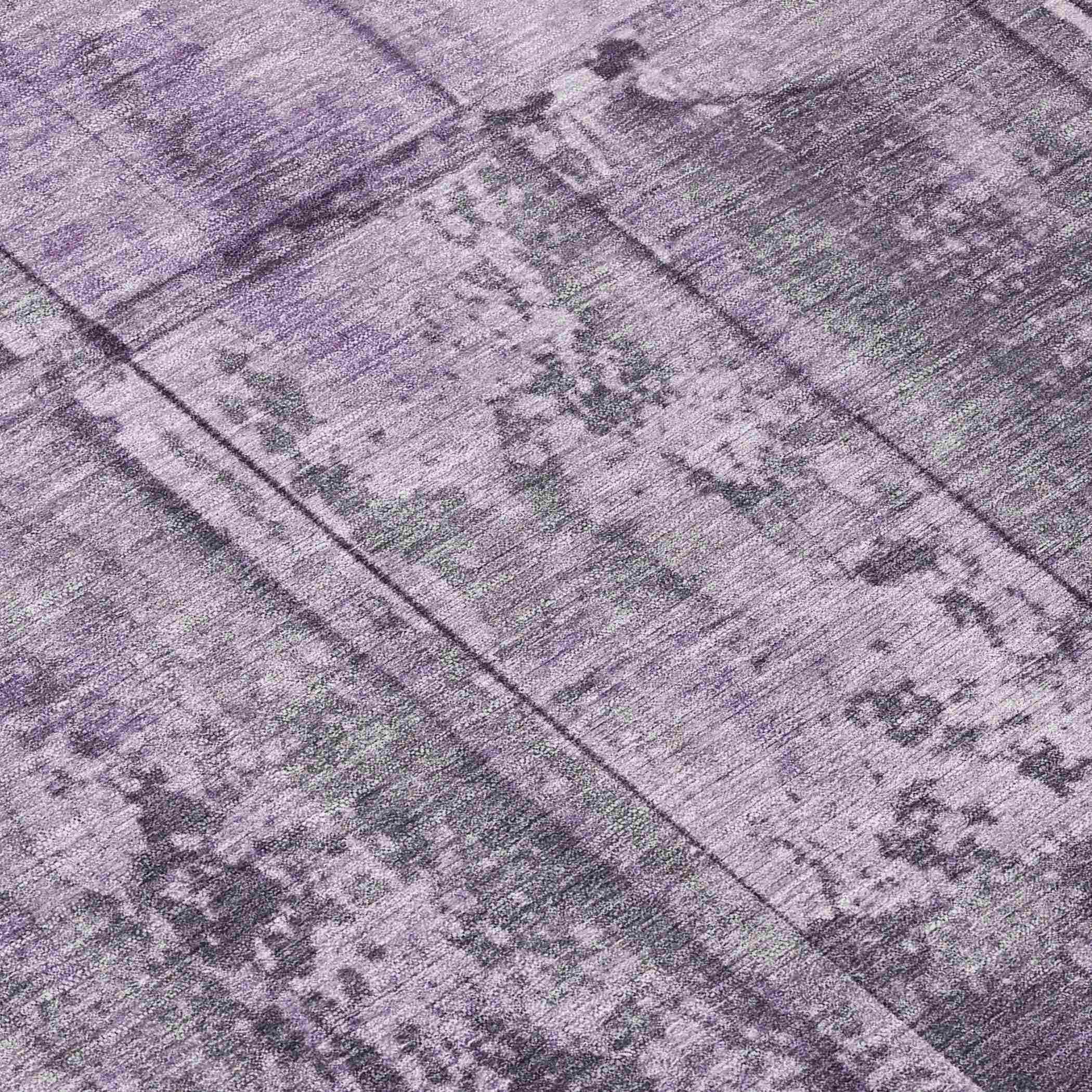 Addison Rugs Galara Purple Washable Indoor-Outdoor Rug