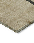 Addison Rugs Galas Brown Washable Indoor-Outdoor Rug