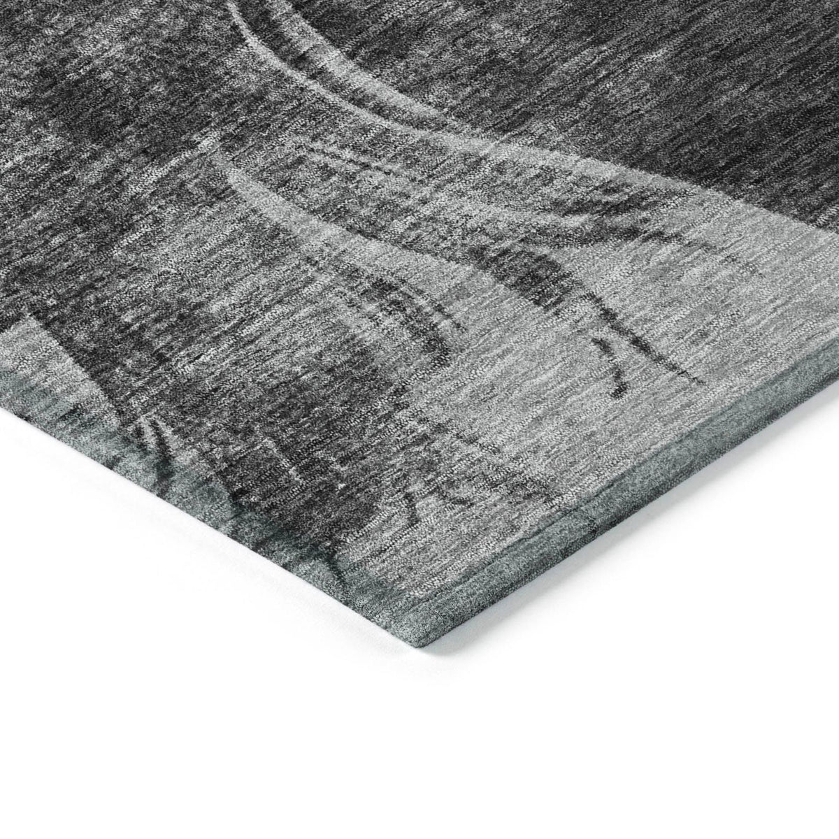Addison Rugs Galas Gray Washable Indoor-Outdoor Rug
