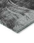 Addison Rugs Galas Gray Washable Indoor-Outdoor Rug