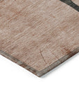 Addison Rugs Galas Orange Washable Indoor-Outdoor Rug