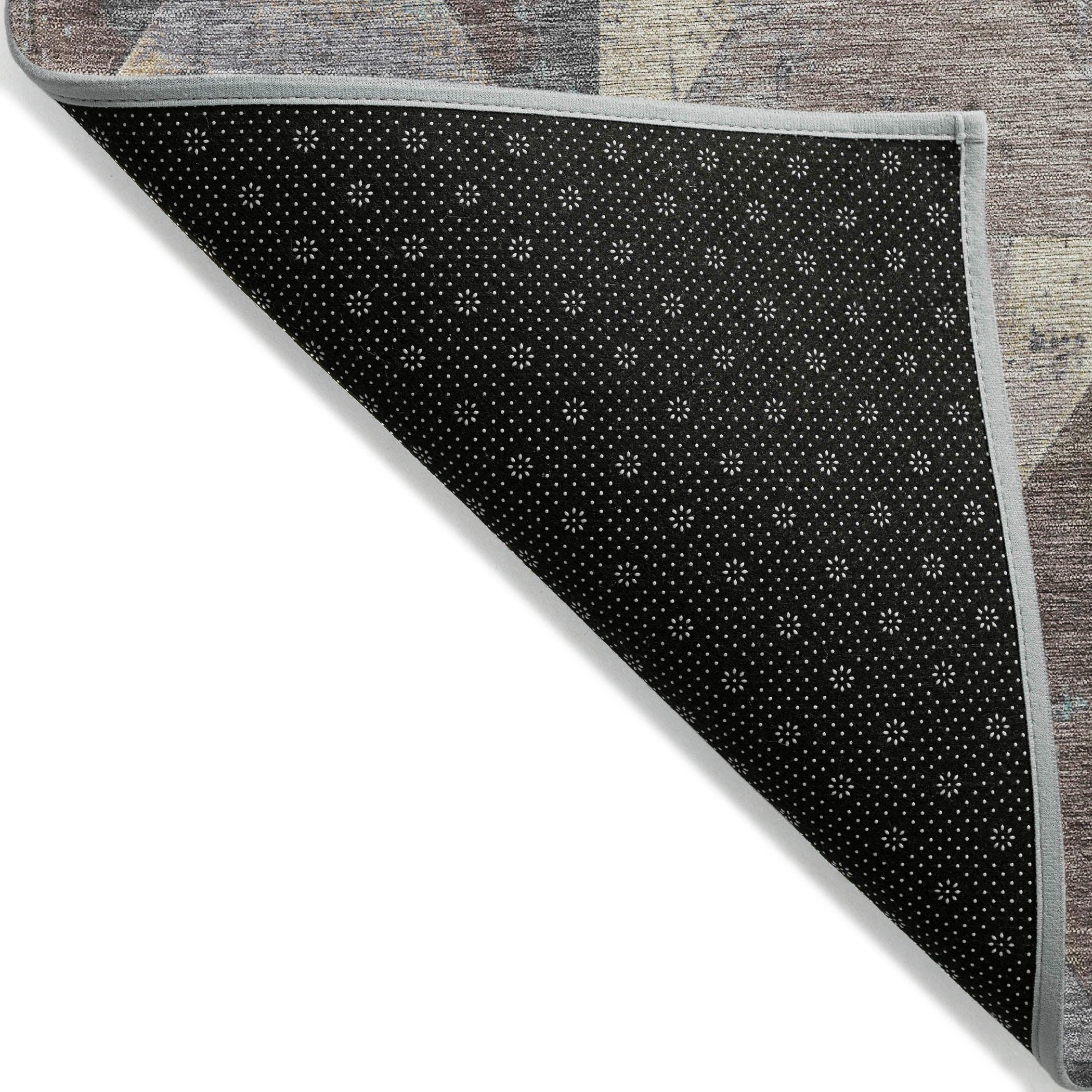 Addison Rugs Galon Brown Washable Indoor-Outdoor Rug