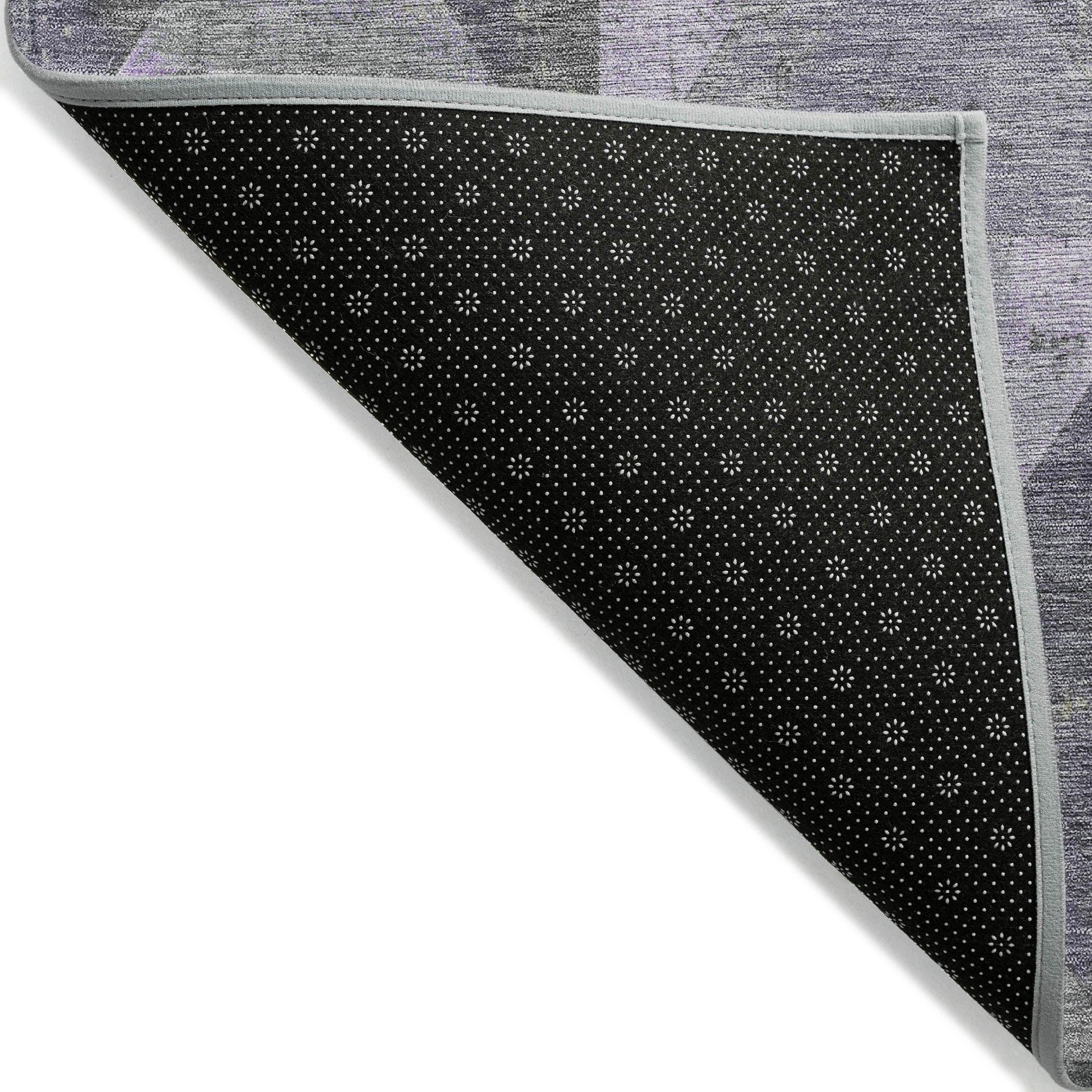 Addison Rugs Galon Lavender Washable Indoor-Outdoor Rug