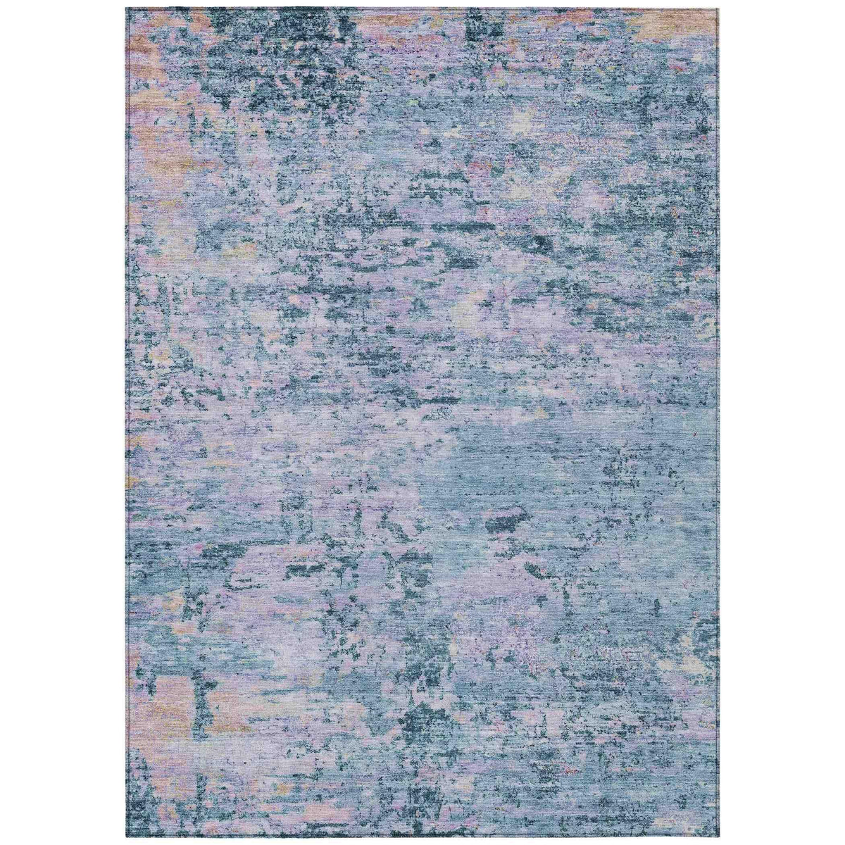 Addison Rugs Galora Blue Washable Indoor-Outdoor Rug