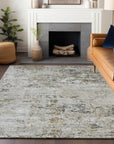 Addison Rugs Galora Brown Washable Indoor-Outdoor Rug
