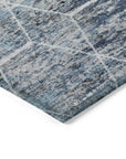 Addison Rugs Galyn Blue Washable Indoor-Outdoor Rug