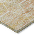 Addison Rugs Galyn Orange Washable Indoor-Outdoor Rug