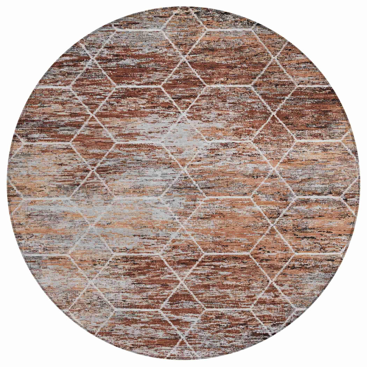 Addison Rugs Galyn Paprika Washable Indoor-Outdoor Rug