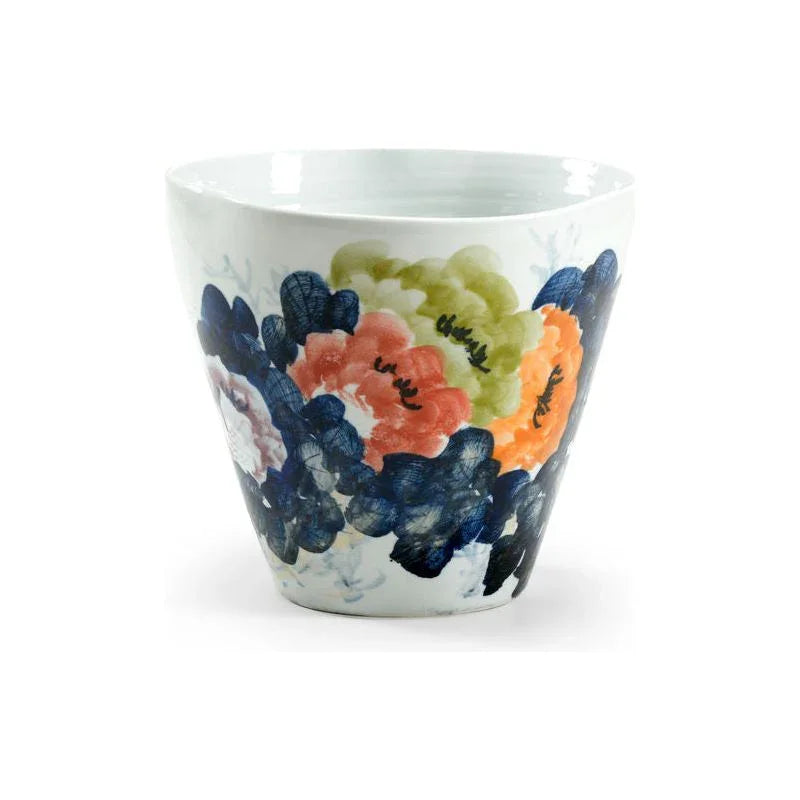 Chelsea House Garden City Hand Painted Porcelain Planter