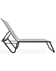 Gardenella Sling Four-Position Lay Flat Stacking Chaise