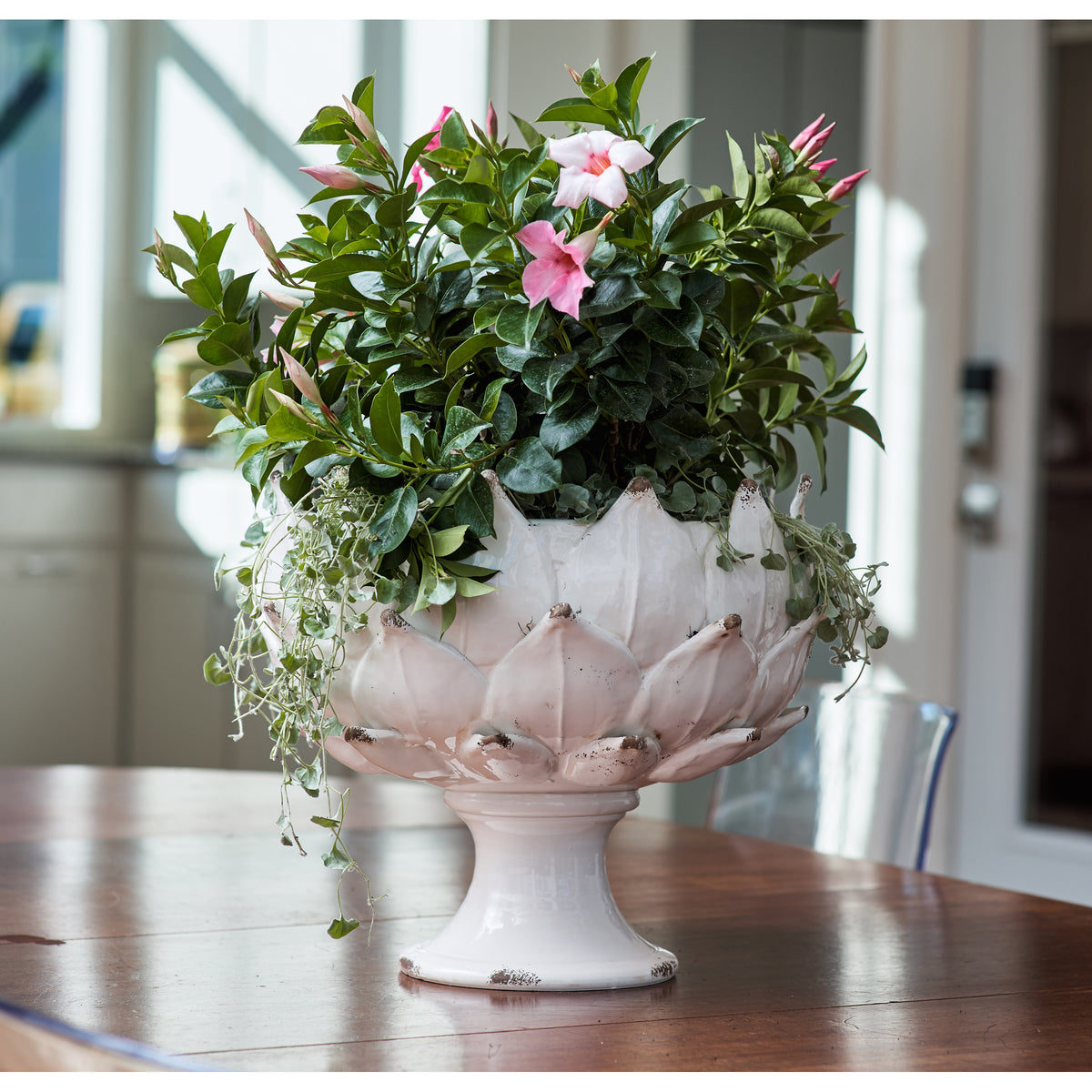 Abigails Gathered Artichoke Ceramic Garden Planter