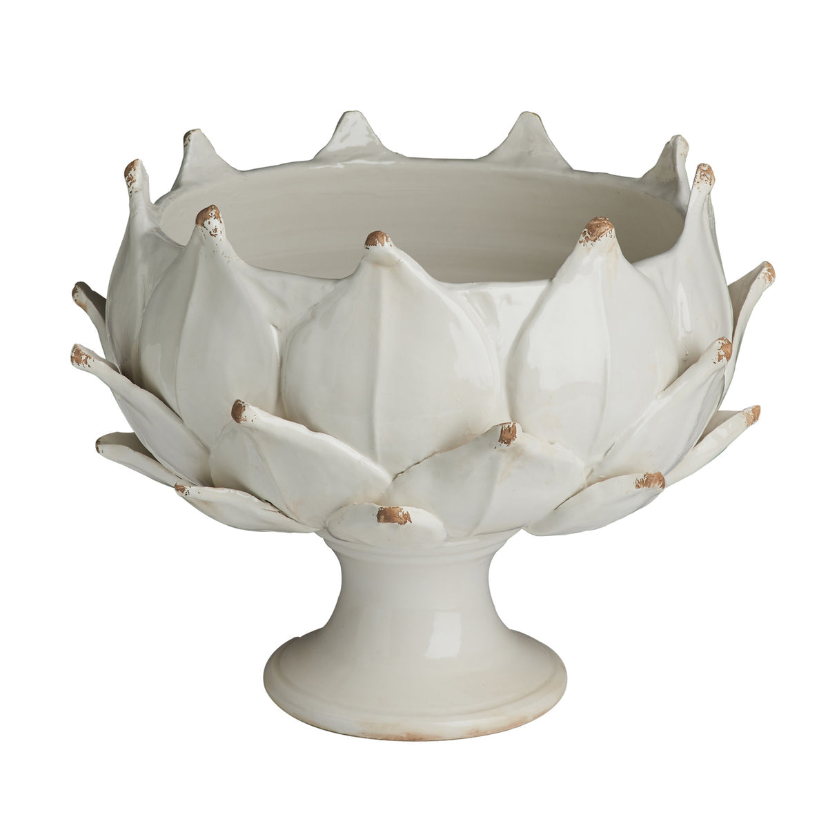 Abigails Gathered Artichoke Ceramic Garden Planter