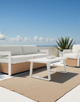 Zuo Modern Gelo Olefin Fabric Outdoor Swivel Chair