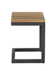 SUNPAN Geneve Aluminum Outdoor C-Shaped End Table