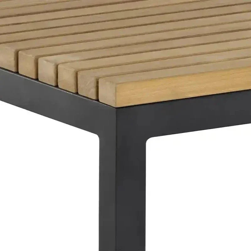 SUNPAN Geneve Aluminum Outdoor C-Shaped End Table