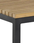 SUNPAN Geneve Aluminum Outdoor C-Shaped End Table