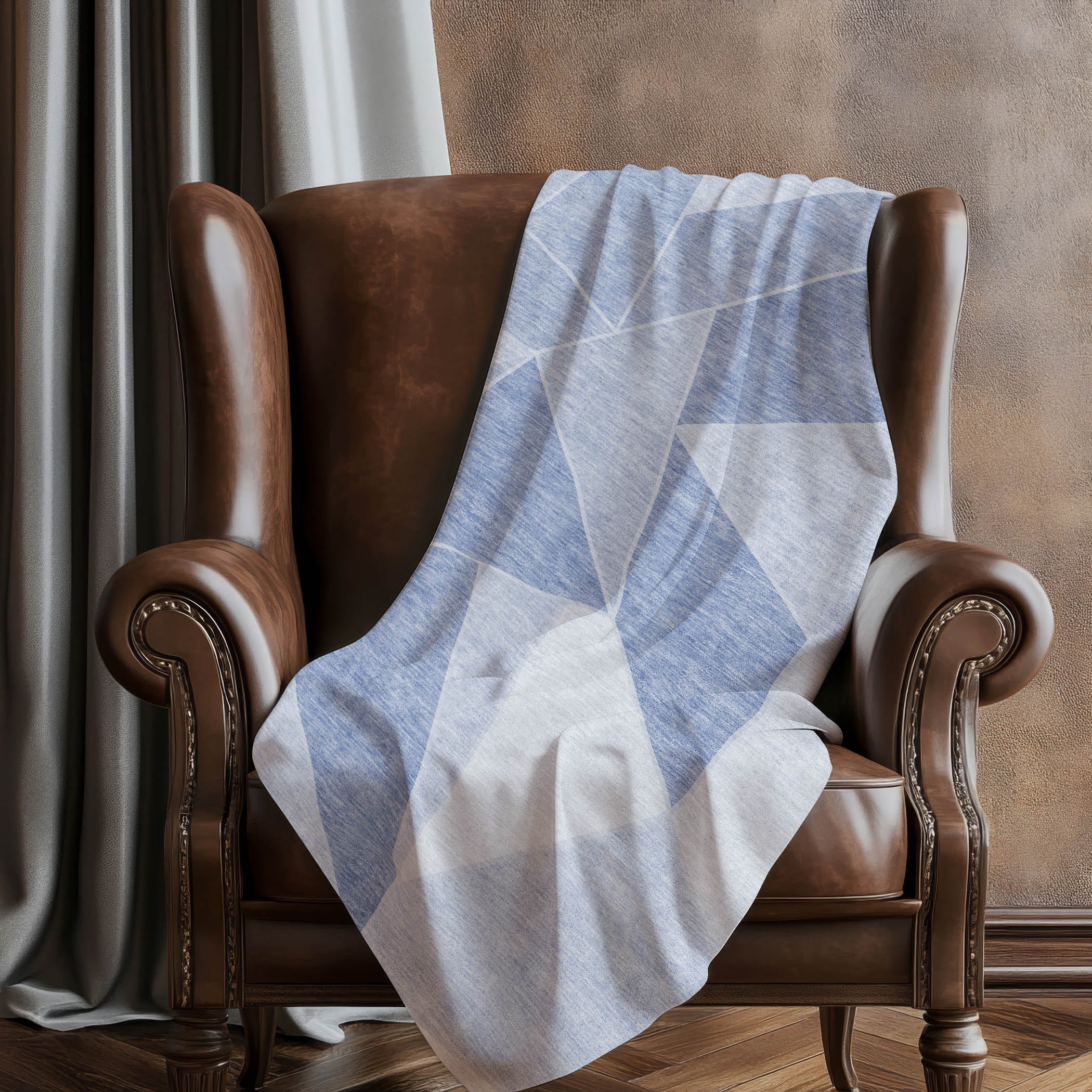 Addison Rugs Gentle Waves Sky Washable Indoor-Outdoor Rug
