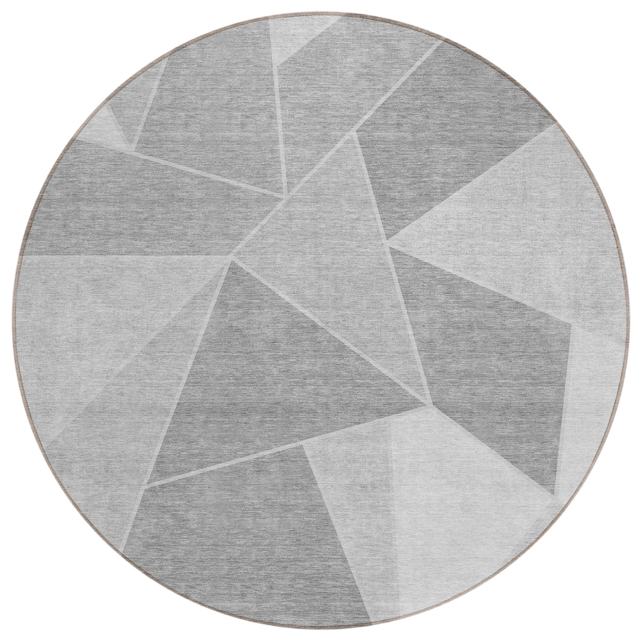 Addison Rugs Gentle Waves Grey Washable Indoor-Outdoor Rug