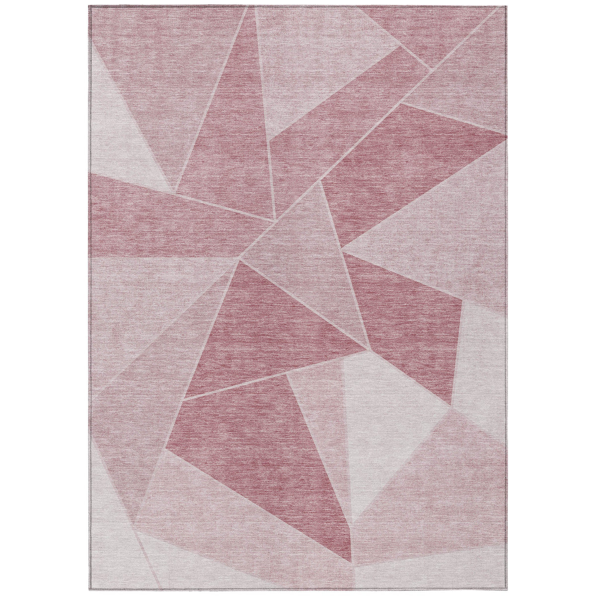 Addison Rugs Gentle Waves Pink Washable Indoor-Outdoor Rug