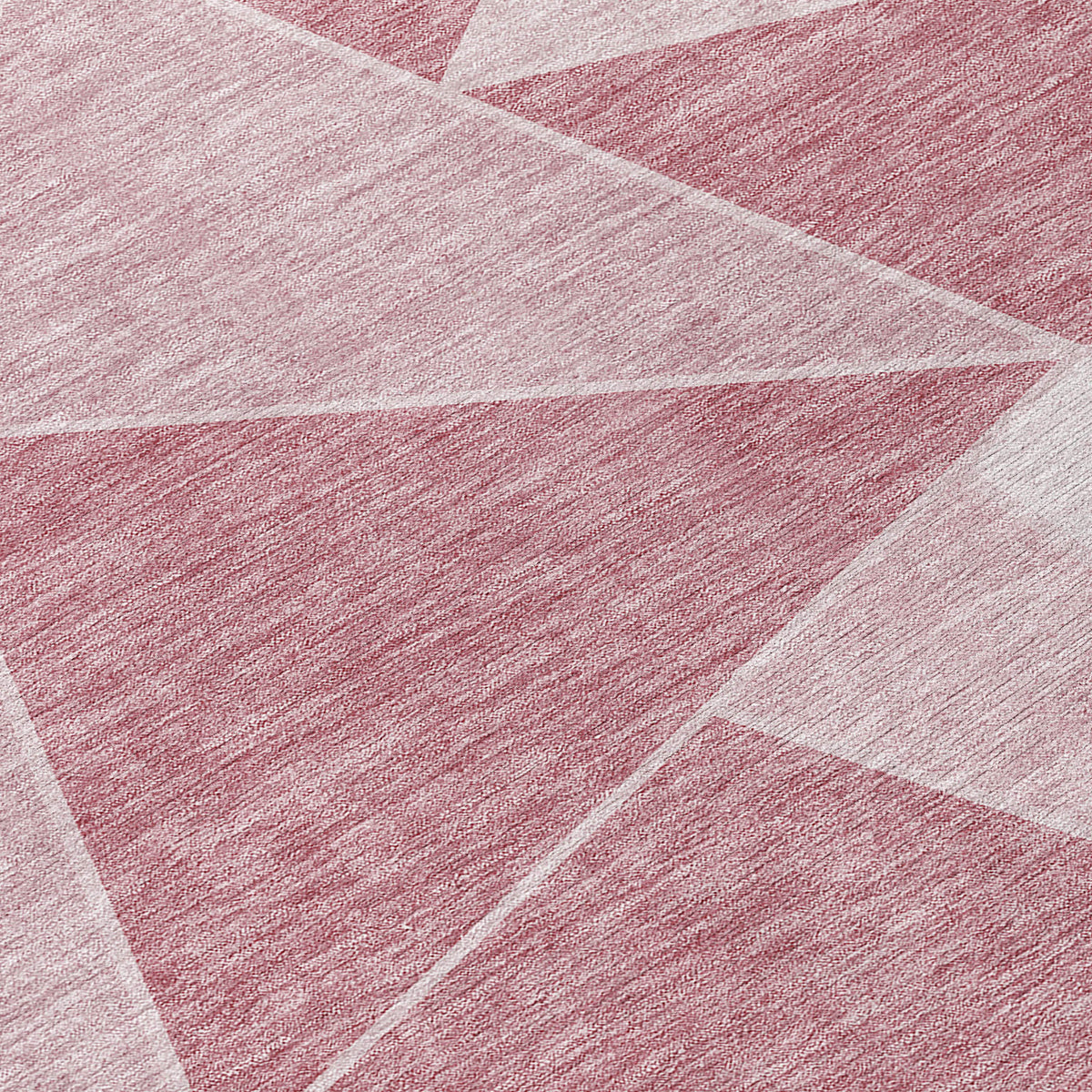 Addison Rugs Gentle Waves Pink Washable Indoor-Outdoor Rug