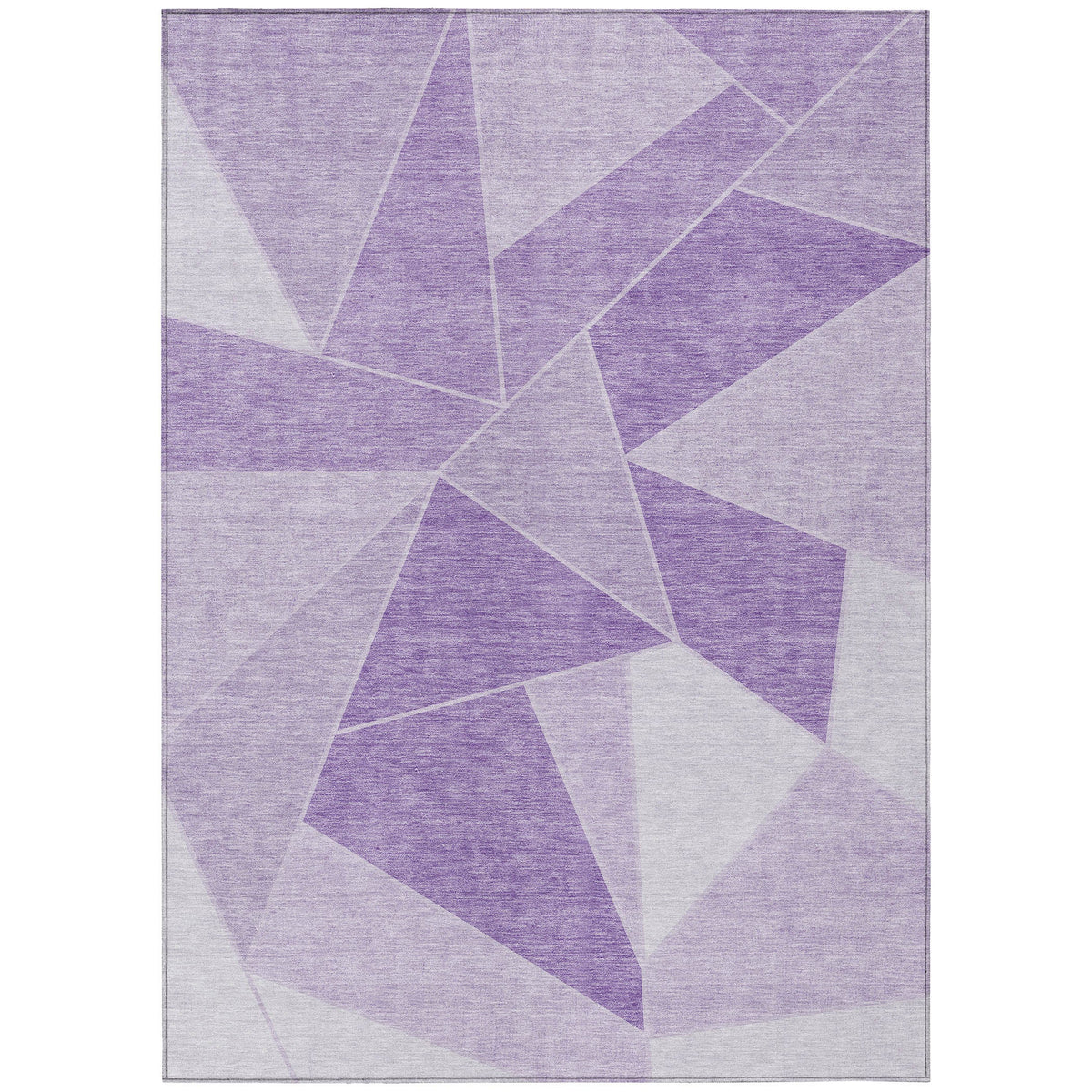 Addison Rugs Gentle Waves Lilac Washable Indoor-Outdoor Rug