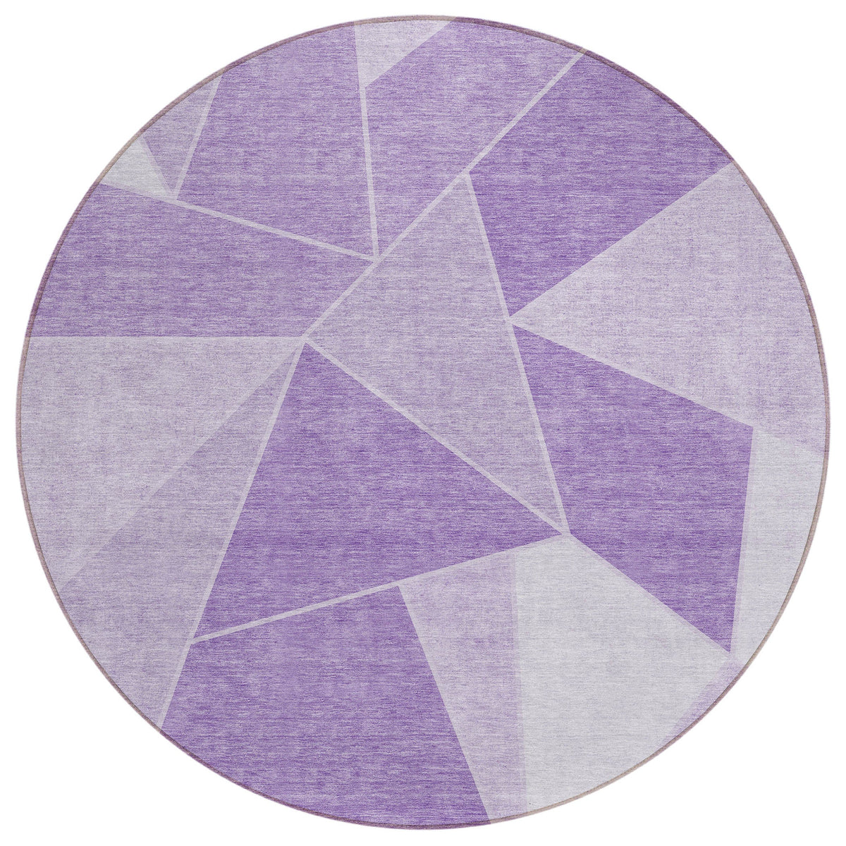 Addison Rugs Gentle Waves Lilac Washable Indoor-Outdoor Rug