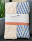 Addison Rugs Geometric Blue Washable Indoor-Outdoor Rug