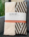 Addison Rugs Geometric Brown Washable Indoor-Outdoor Rug