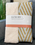 Addison Rugs Geometric Gold Washable Indoor-Outdoor Rug