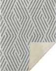 Addison Rugs Geometric Grey Washable Indoor-Outdoor Rug