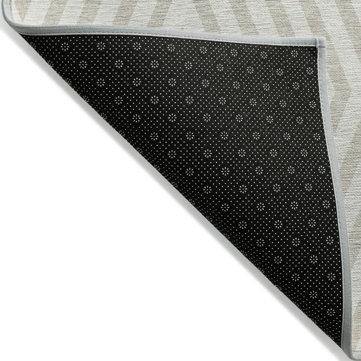 Addison Rugs Geometric Ivory Washable Indoor-Outdoor Rug