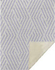 Addison Rugs Geometric Lavender Washable Indoor-Outdoor Rug