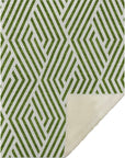 Addison Rugs Geometric Olive Washable Indoor-Outdoor Rug