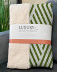 Addison Rugs Geometric Olive Washable Indoor-Outdoor Rug