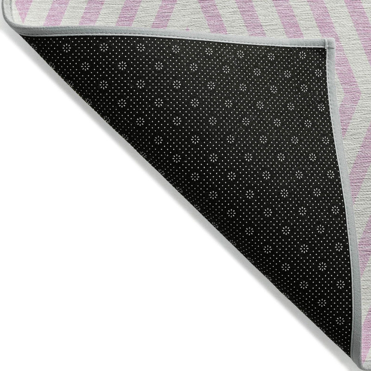 Addison Rugs Geometric Pink Washable Indoor-Outdoor Rug