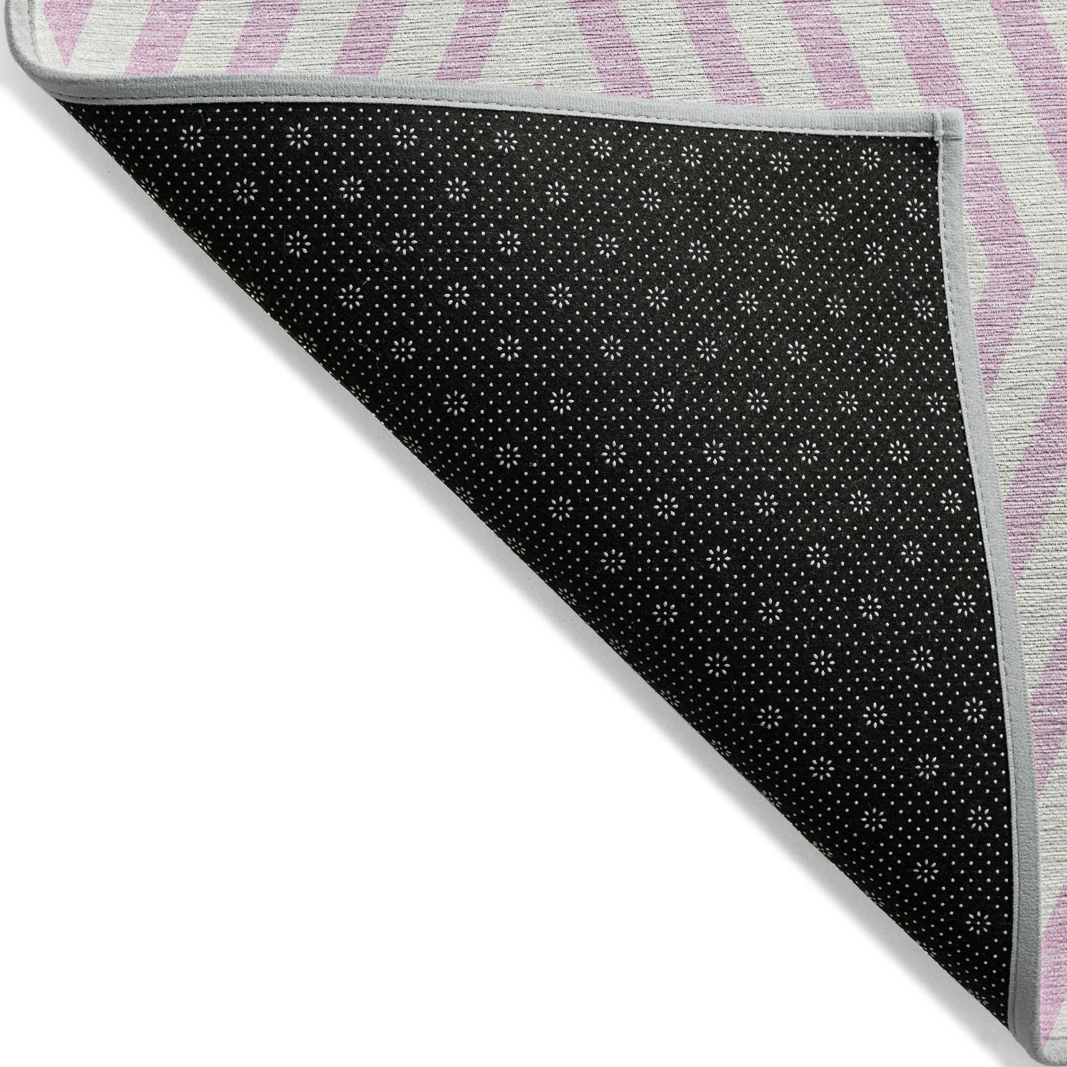 Addison Rugs Geometric Pink Washable Indoor-Outdoor Rug
