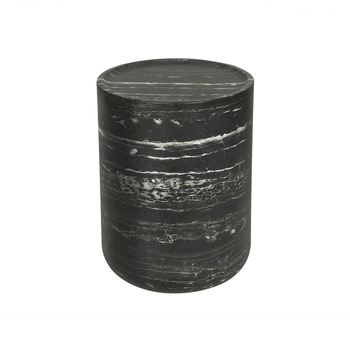 LH Home Geri Concrete Outdoor Side Table